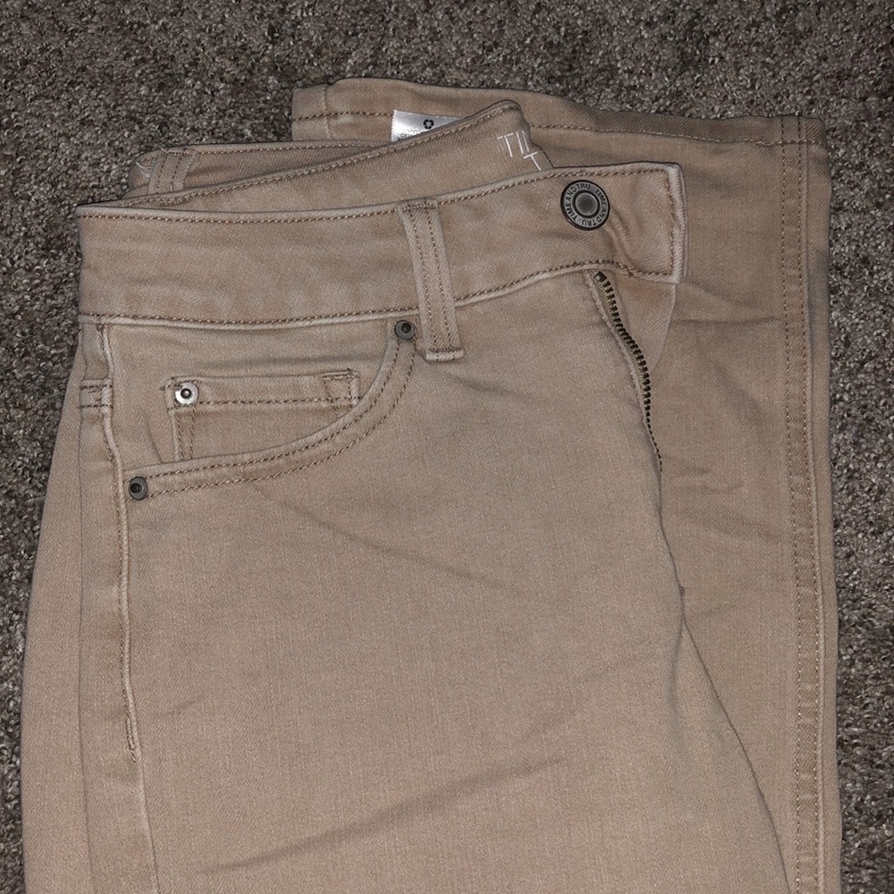 Tan jeans